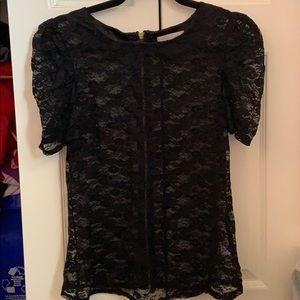 2/$15 Costa Blanca Lace Top